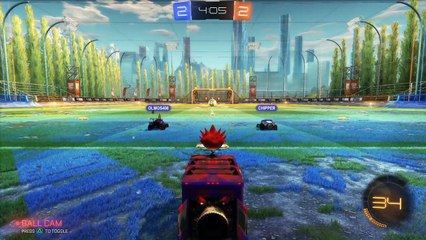 Killin it in Rocket League
