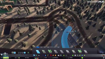Cities Skylines Snowfall 10 Cannals & Education 3