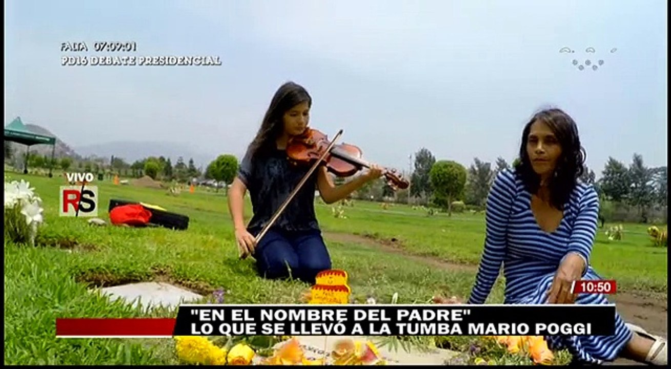 REPORTE SEMANAL 03-04-2016 : Mario Poggi -  esposa le hace un singular pedido tras su muerte