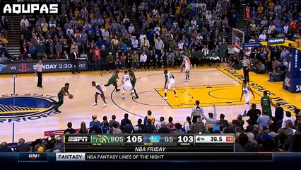 Draymond Green is FIRED UP ! - WARRIORS vs CELTICS - 4/1/2016 | 2015/16 SEASON