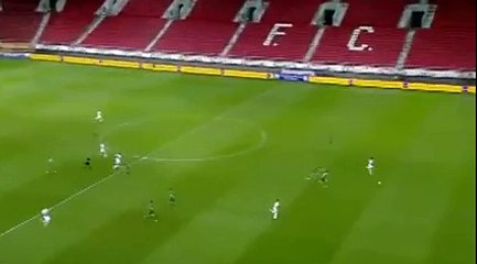 Ολυμπιακός vs Πανθρακικός  Hernani goal  4-0 03-04-2016