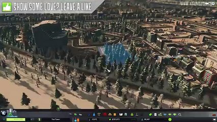 Cities Skylines Snowfall 10 Cannals & Education 42