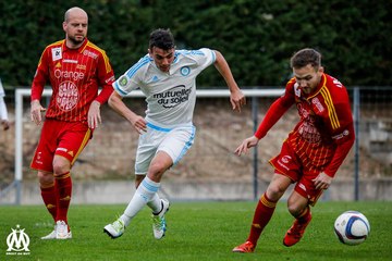 CFA - OM 1-1 Rodez : le but d'Antoine Rabillard (8e)