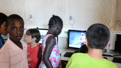 Grande lessive 2: atelier vidéo.