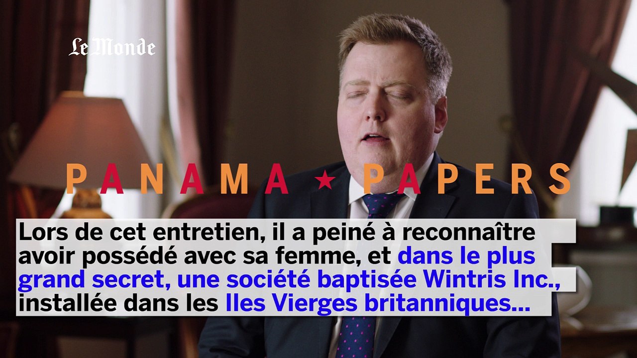 Entretien : le premier ministre islandais confus sur ses liens avec une société offshore