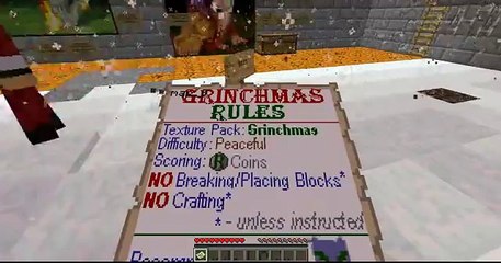 Minecraft:Christmas Special! Grinchmas Feat. Conker and Yish Part 1