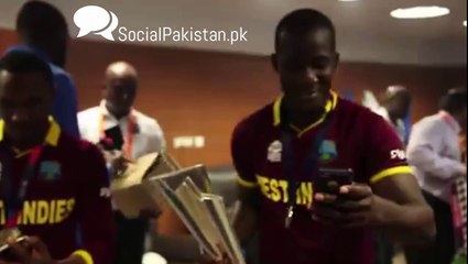 Inside the WI Dressing Room after WINNING the WorldCup T20