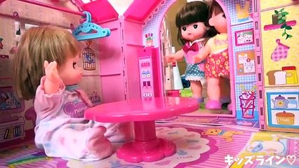 メルちゃん みんなおいでよ!なかよしハウス おうち おもちゃ なかよしパーツ おままごと お家 Baby Doll Mellchan House Toy