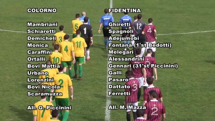 Colorno - Fidentina 1-0, highlights e interviste