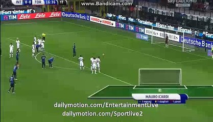 Mauro Icardi Goal - Inter 1-0 Torino Serie A