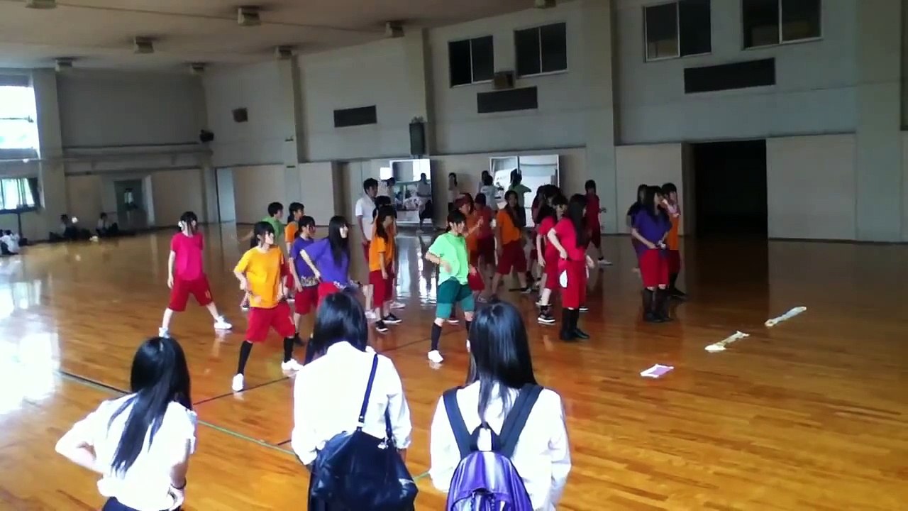 市立川口 ダンス部 練習