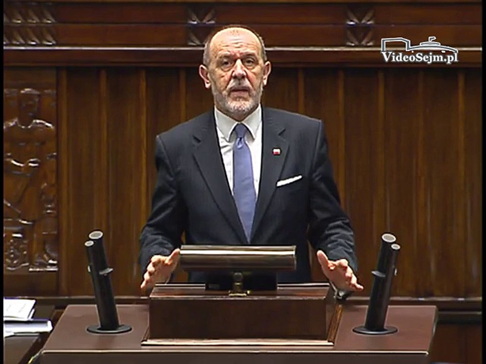 Poseł Jan Mosiński - Wystąpienie z dnia 31 marca 2016 roku.