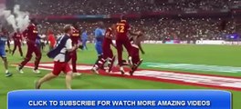 Winning Moments of West Indies & Celebration World Cup T20