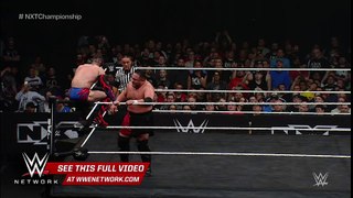 Samoa Joe's showdown against Finn Bálor's reaches the top rope- NXT TakeOver- Dallas