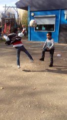 Khalil vs jayden football