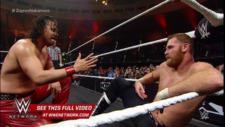 Shinsuke Nakamura and Sami Zayn show each other respect- NXT TakeOver- Dallas on WWE Network