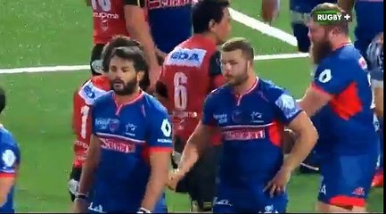 Silvere Tian prend un rouge après avoir insulté et menacé Romain Poite