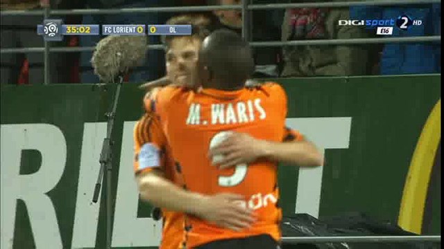 Majeed Waris Goal HD - Lorient 1-0 Lyon - 03-04-2016
