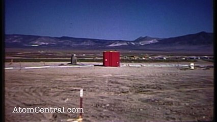 Underground nuclear subsidence crater