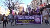 Eskişehir Kadın Cinayetlerini Protesto Ettiler