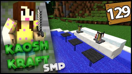 MINECRAFT POOL BAR! -  KaoshKraft SMP 2 - EP 129