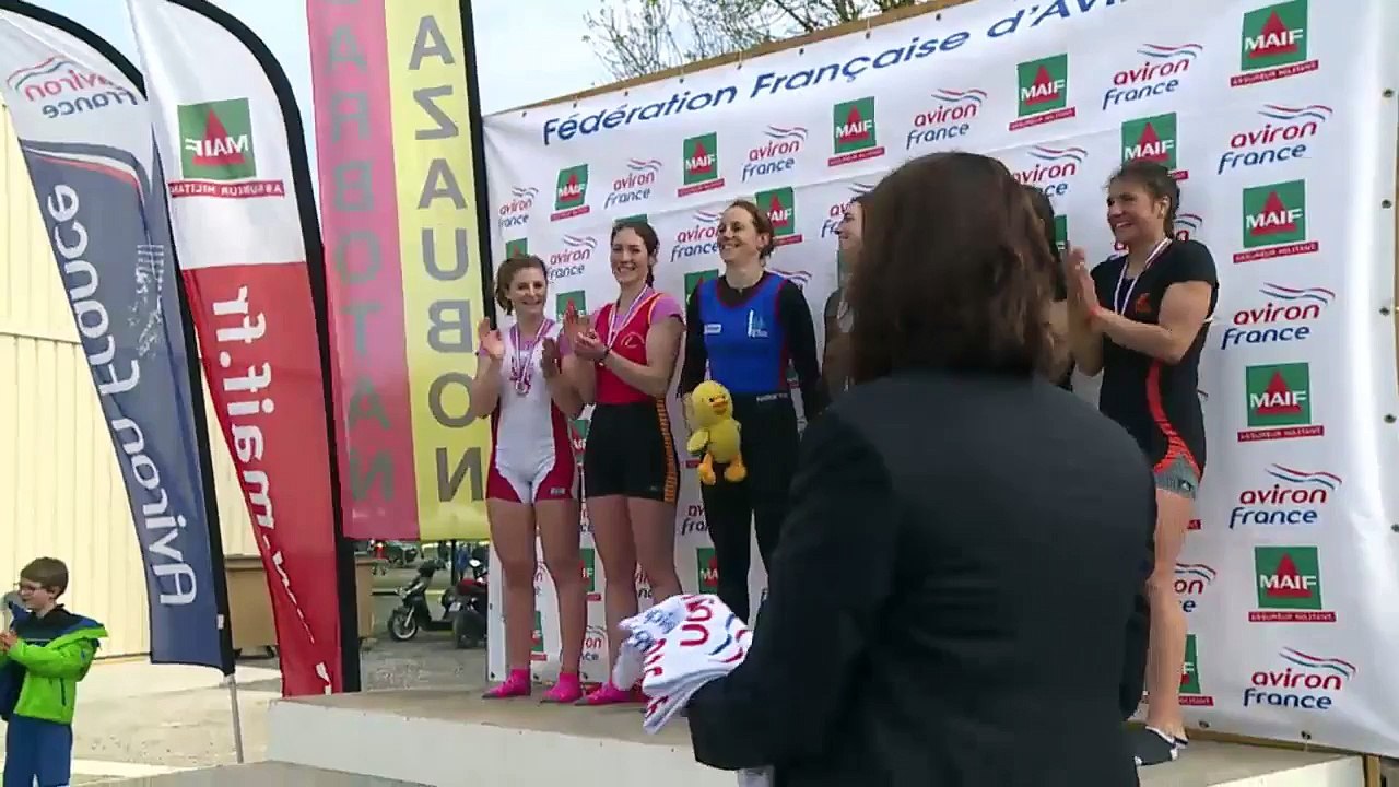 Course d'Augustin Mouterde et Alexis Guérinot au championnat de France Bateaux courts 2016 à Cazaubon