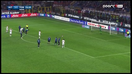 1-2 Andrea Belotti Penalty HD - Inter 1 - 2 Torino 03.04.2016