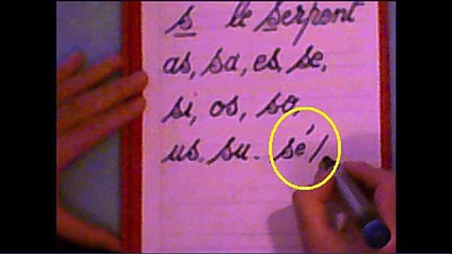 Le son s [s] au CP : Apprendre à écrire et à lire les sons français par l’exemple