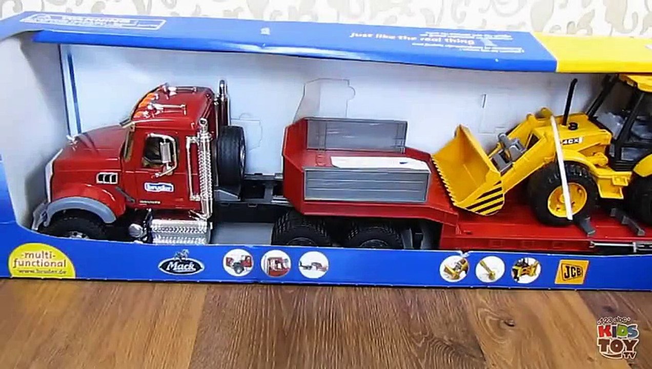 Cartoon about Garbage from Bruder MAN-Cars for Children