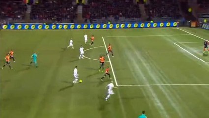 Alexandre Lacazette Goal - Lorient 1-3 Lyon - 03.04.2016
