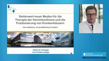 A. Haferkamp: Neue Medien - Therapie der Harninkontinenz und Positionierung von Krankenhäusern