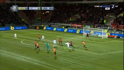 Alexandre Lacazette Goal HD - Lorient 1-3 Lyon - 03-04-2016