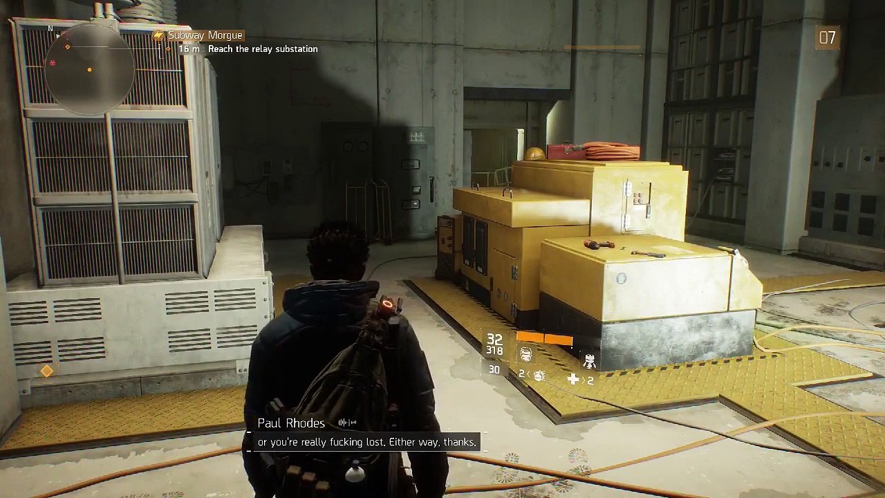 Let's Play The Division Part 7 "Subway Morgue" (English)