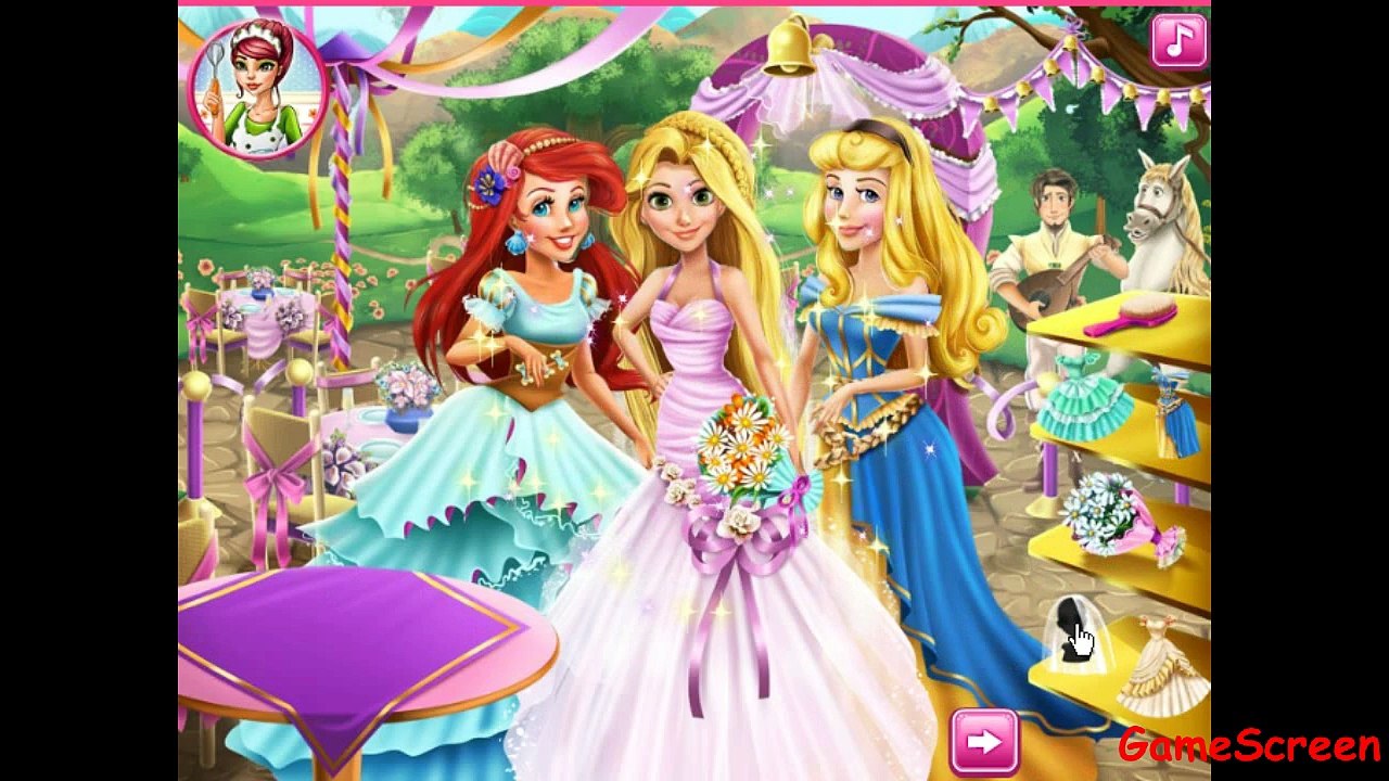 Rapunzel Wedding Party - Its a wonderful day for a wedding