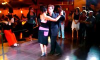 La Viruta Tango clases  de Mariela Pandelo y Martín Gutierrez, rulo y sacadas m b