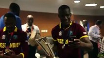 West Indies celebration in Dressing room - World T20 Final 2016