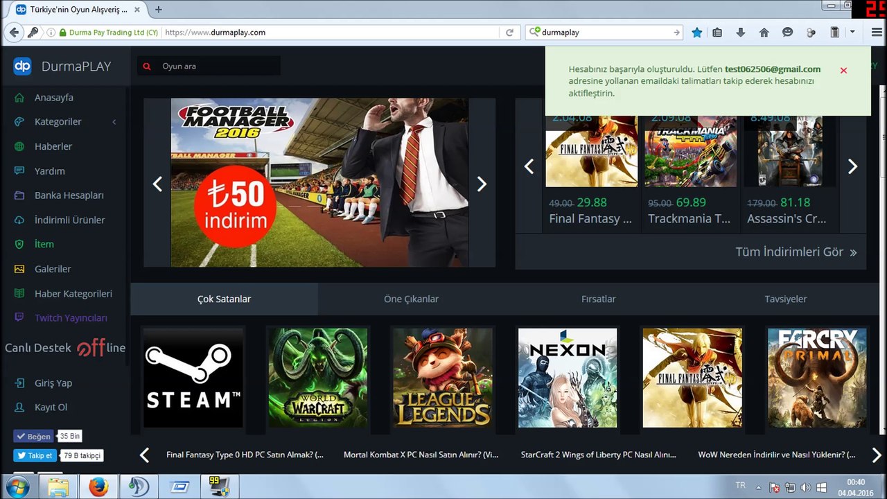 DurmaPlay Nasıl Kayıt Olunur penth0s60