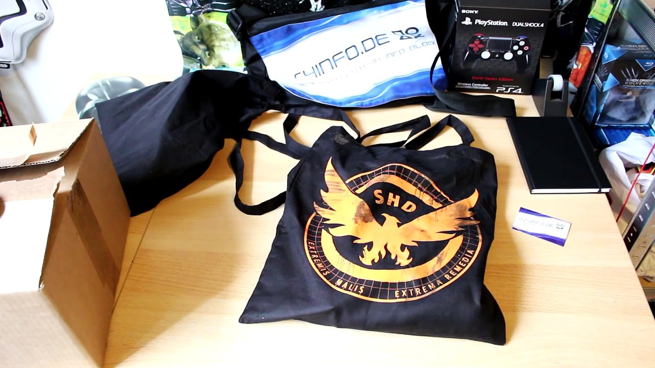 The Division Goodie Bag Unboxing  PS4