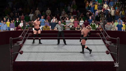 WWE 2K16 bad news barrett v randy orton