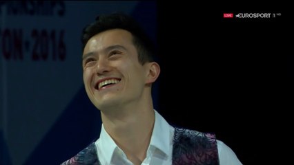 2016 Worlds 패트릭 챈 Patrick CHAN EX (B.ESP) British Commentary