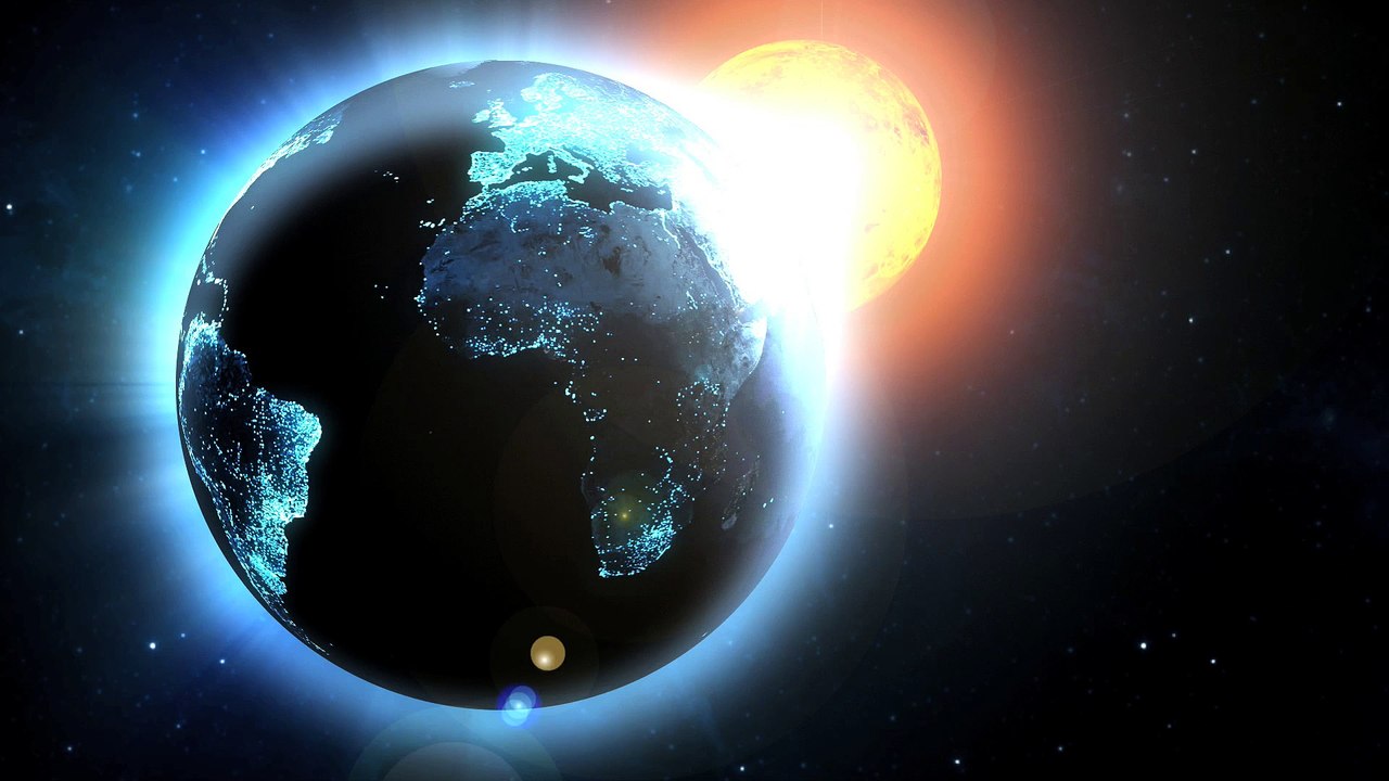 Earth and Sun