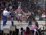 Hulk Hogan clashes with Jimmy Hart & Giant, WCW Monday Nitro 15.04.1996