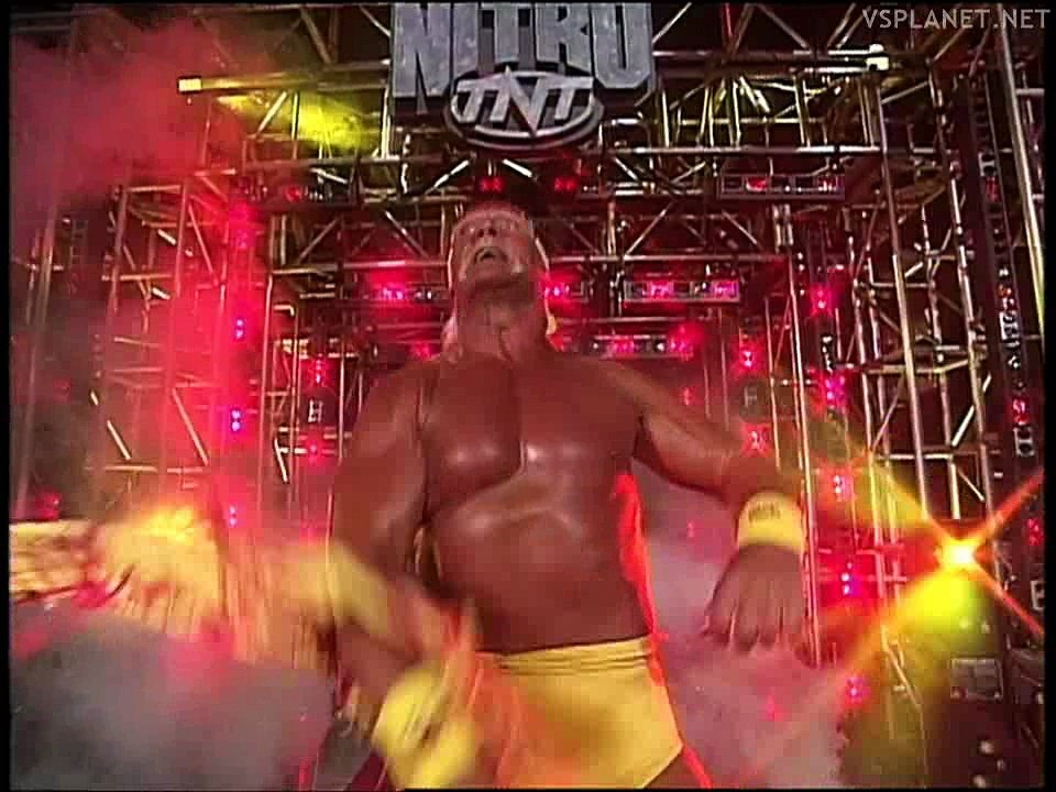 Hulk Hogan vs Kevin Sullivan & Arn Anderson, WCW Monday Nitro 15.04.1996