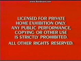 Opening To Cartoon All-Stars To The Rescue 1990 VHS (Canadian Copy)