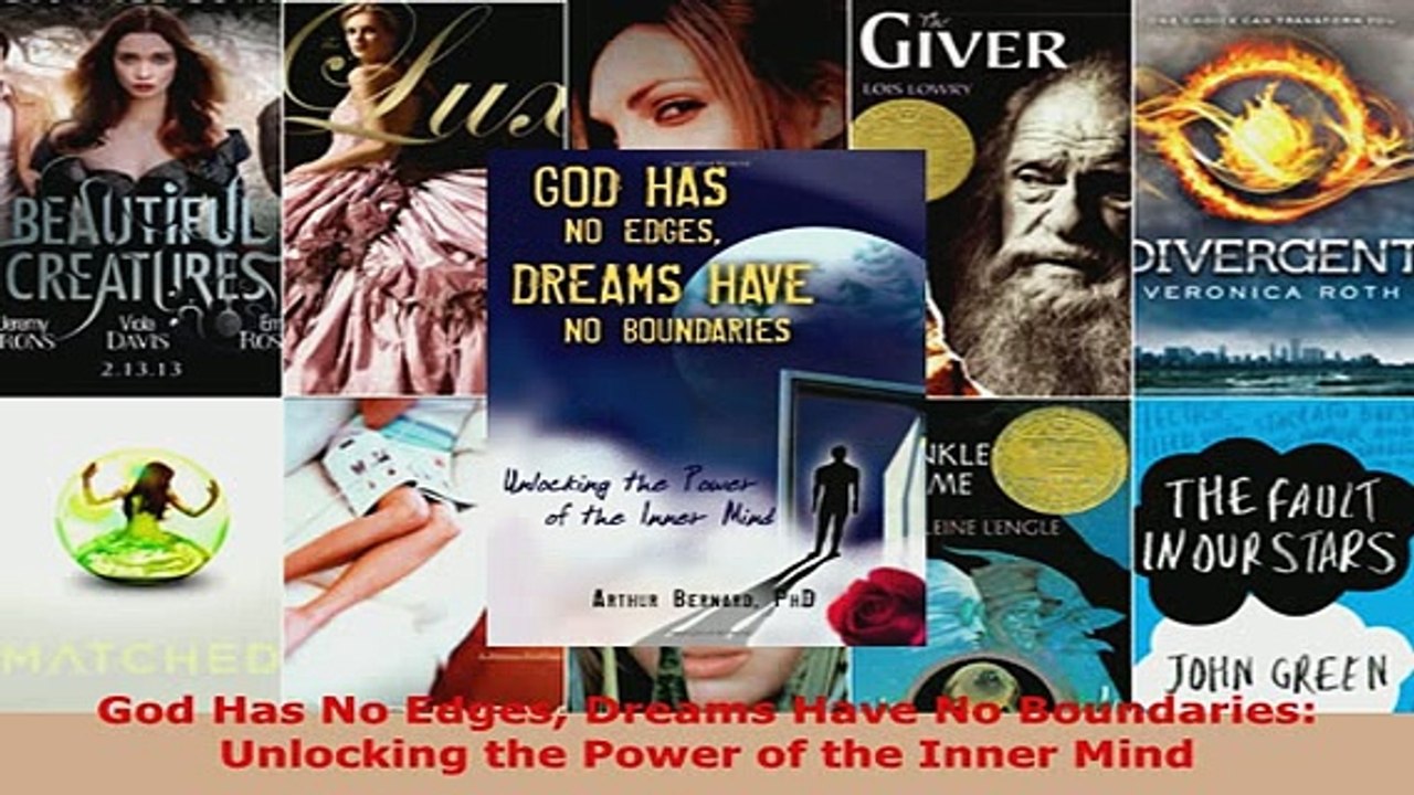 PDF  God Has No Edges Dreams Have No Boundaries Unlocking the Power of the Inner Mind Download Full Ebook
