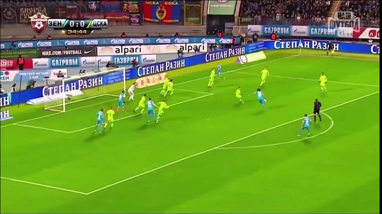 Zenit St. Petersburg 2-0 CSKA Moscow (Russian Premier League 2015-2016) April 3, 2016 ALL GOALS HIGHLIGHTS