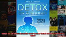 Read  Detox on a Budget Activate your health while hardly spending a dime  Full EBook