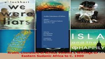 PDF  Arabic Literature of Africa Volume 1 Writings of Eastern Sudanic Africa to C 1900 Download Online