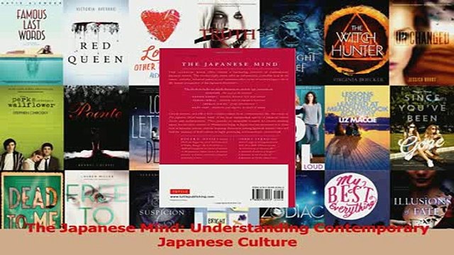 Read The Japanese Mind Understanding Contemporary Japanese Culture PDF Free