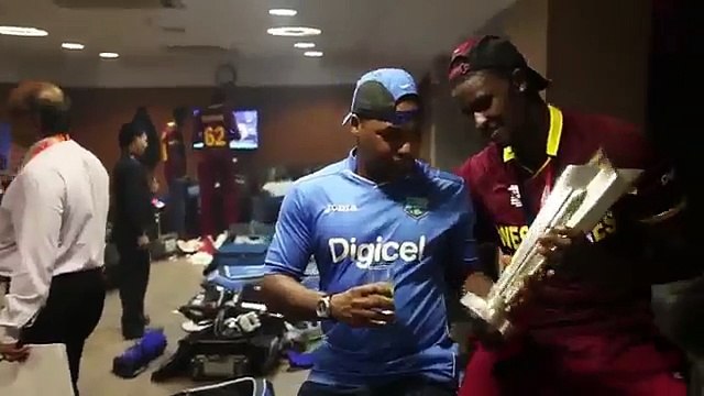 West Indies wining Dance t20 wordcup 2016